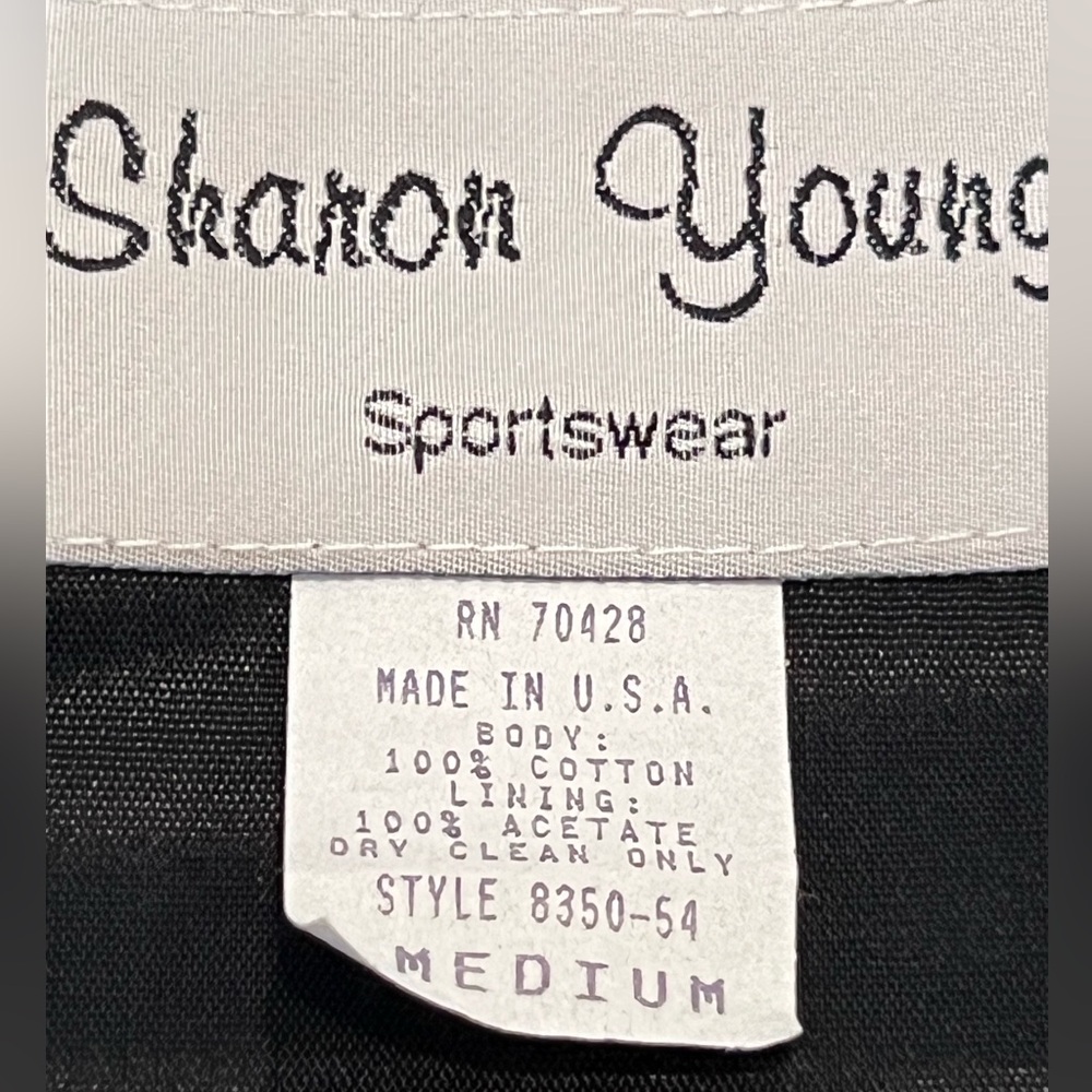 Sharon Young vintage Southwest cowboy on horseback Vest - Picture 2 of 16
